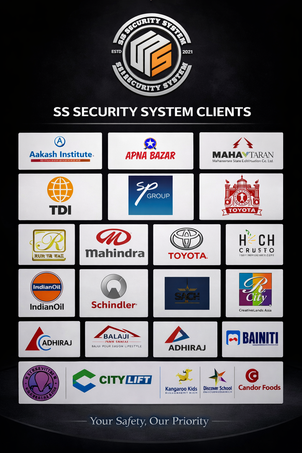 SS Security System Clients